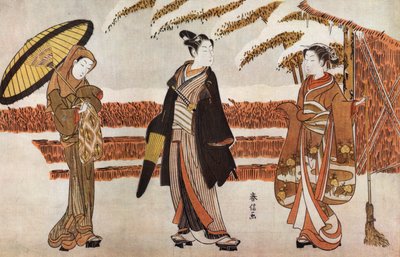Three Japanese Women by Unknown